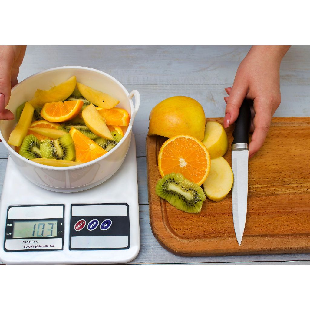 Balança de Cozinha Digital Precisão 10kg Nutrição e Dieta Marmita Fitness Confeitaria Envio Imediato
