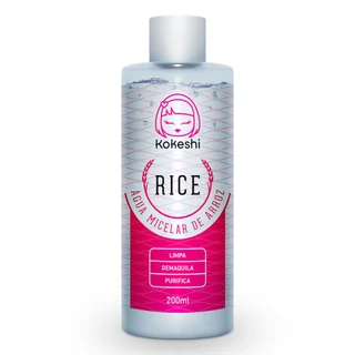 Rice Agua Micelar de Arroz Kokeshi Hidrata Livre de Perfume