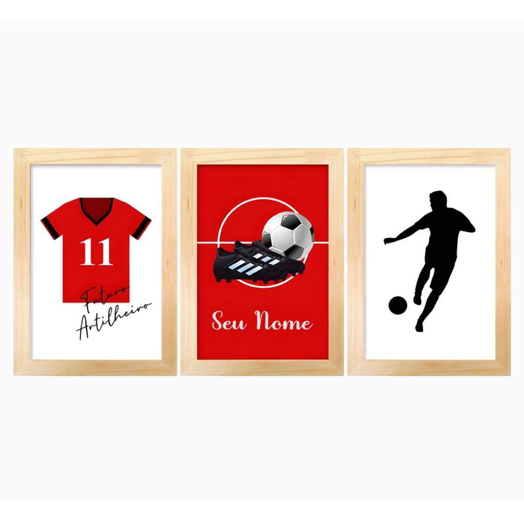 Quadro Decorativo Infantil Decorativo Infantil - Futebol (11)