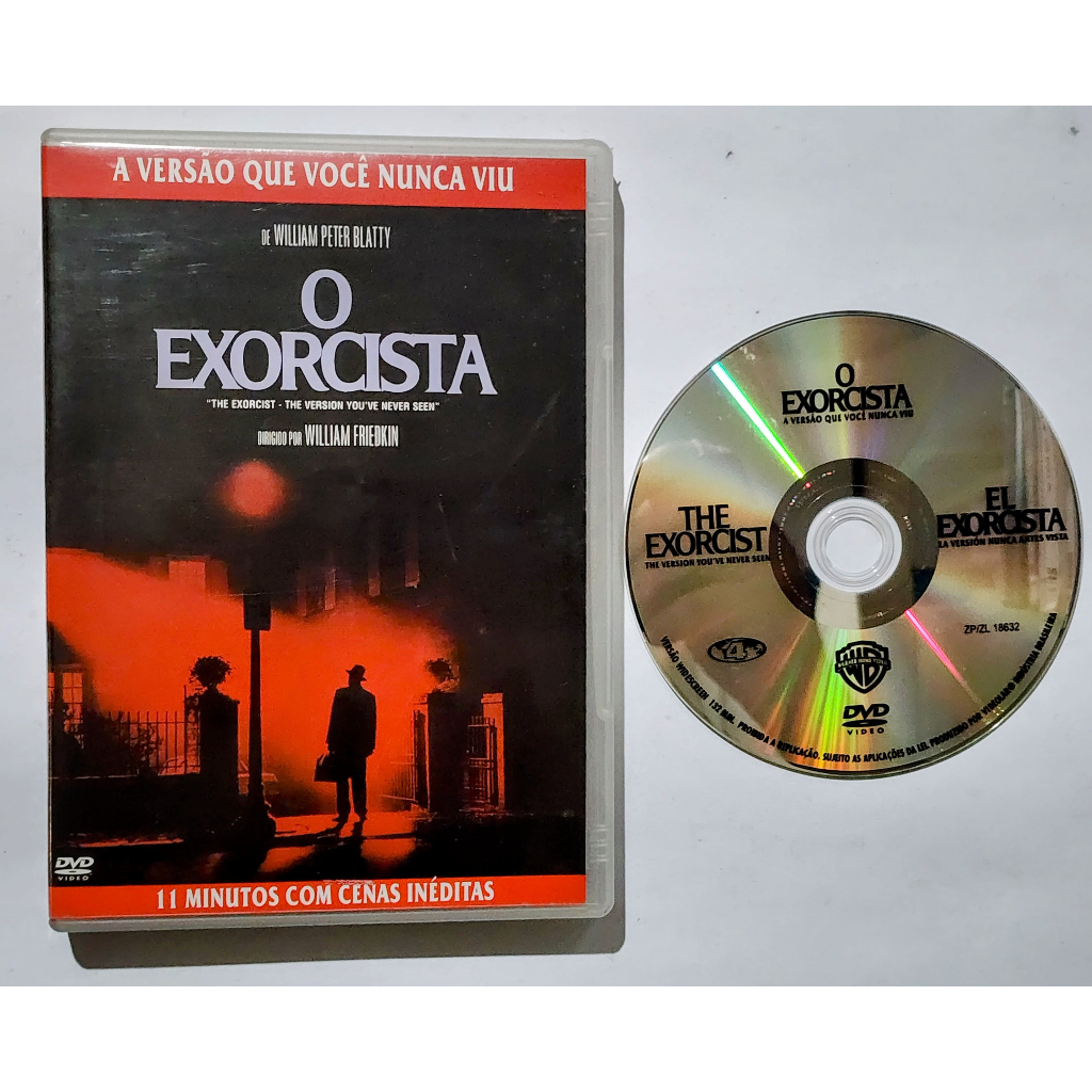 dvd o exorcista a versão que você nunca viu original | Shopee Brasil