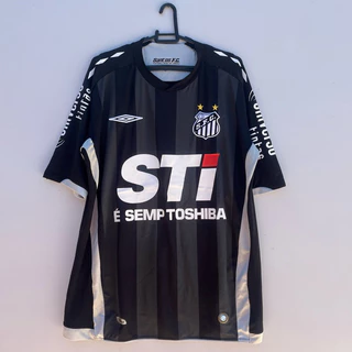 Camisa III Santos - 2009 - Umbro - Tamanho GG - Nº10 (Neymar) - Excelente estado!