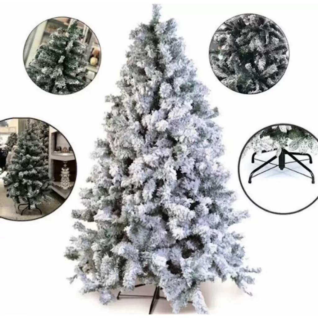 Árvore de natal com neve 180 cm WILD CHRISTMAS
