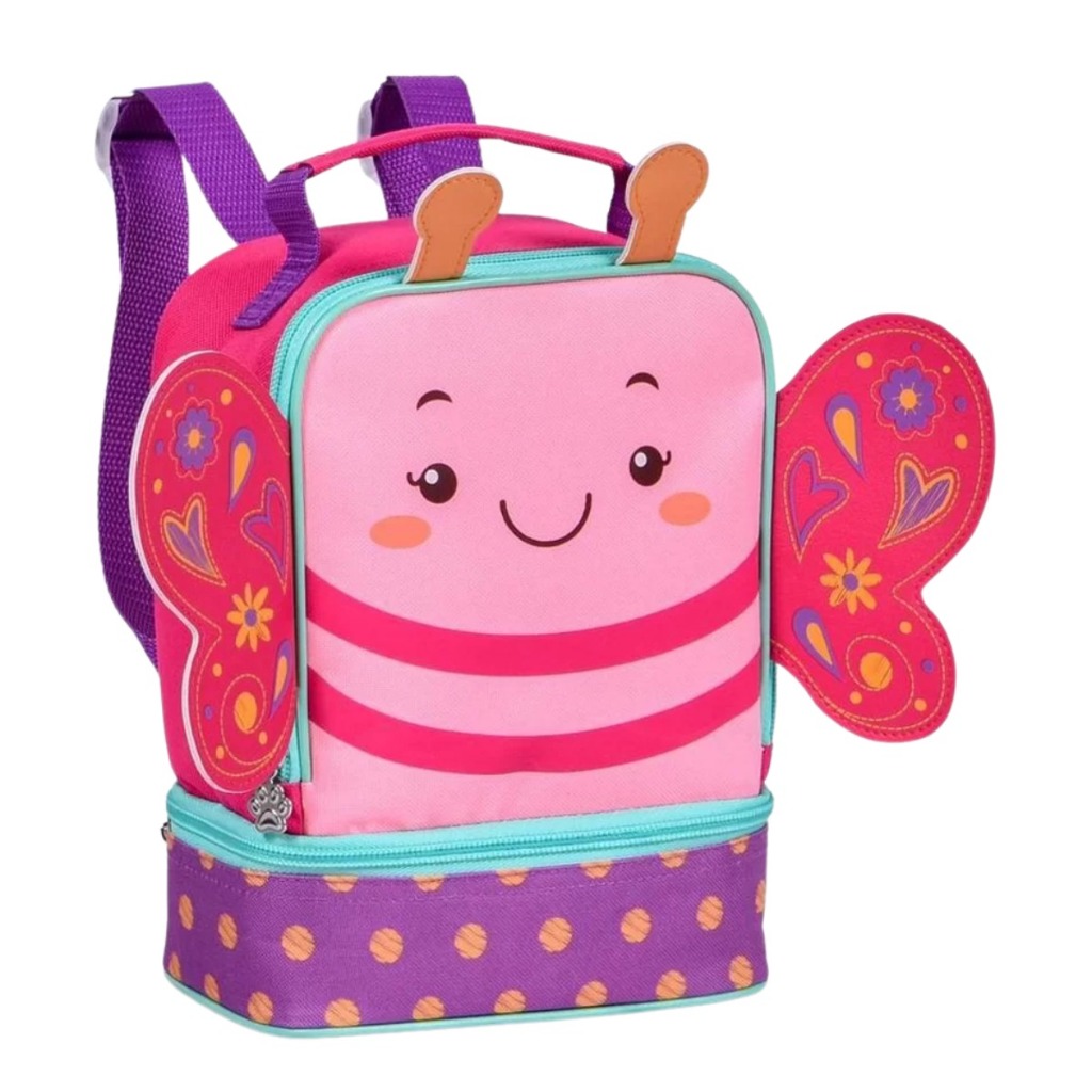 Bolsa Térmica Infantil Lancheira Escolar Menina Menino Pimpolho