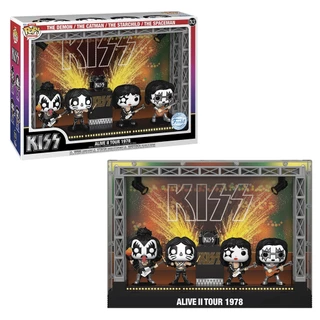 FUNKO POP MOMENT DELUXE KISS - ALIVE II TOUR 1978 (67771) NOVO ORIGINAL