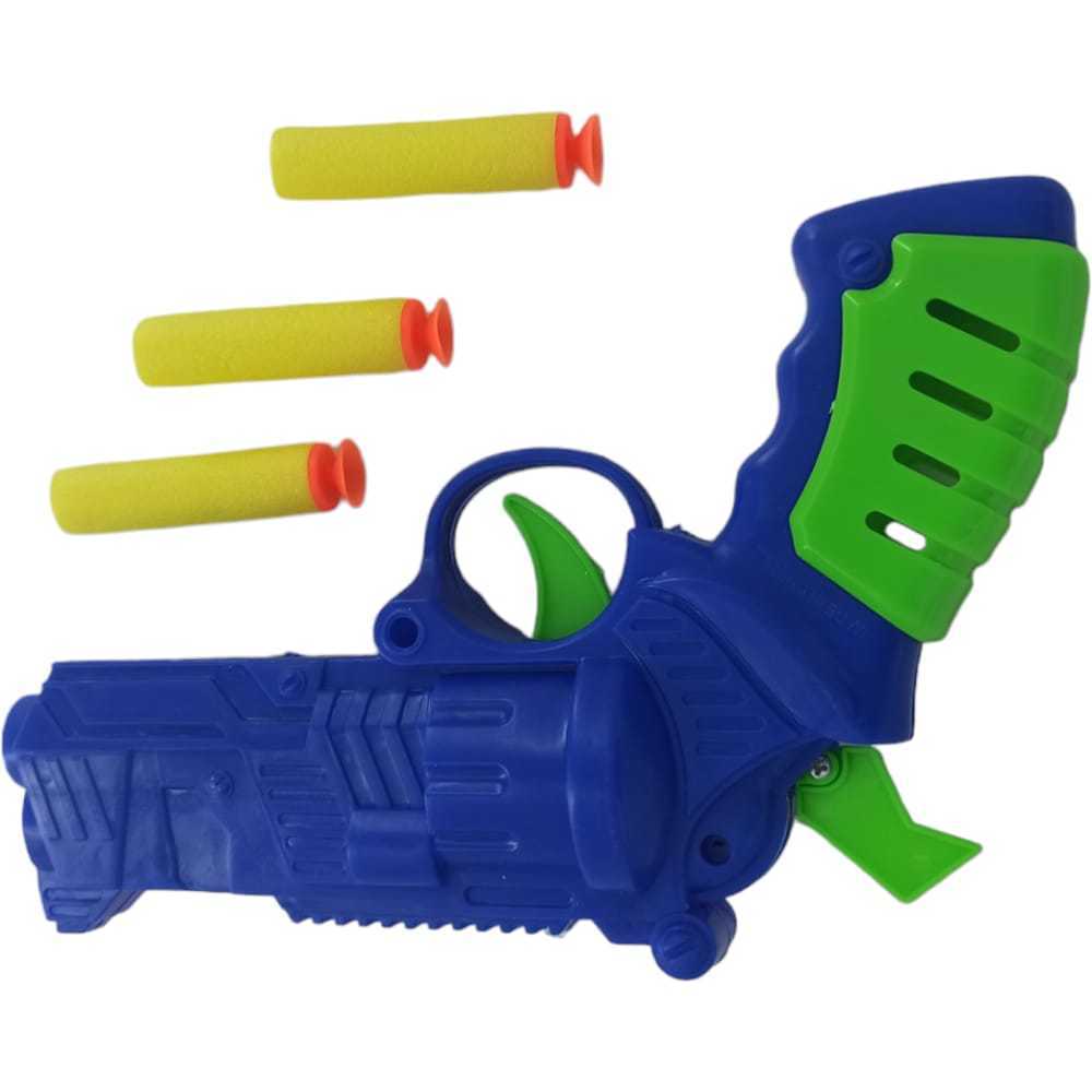 metralhadora elétrica toy de Dardos Tipo Nerf automática com lanterna +  Brinde