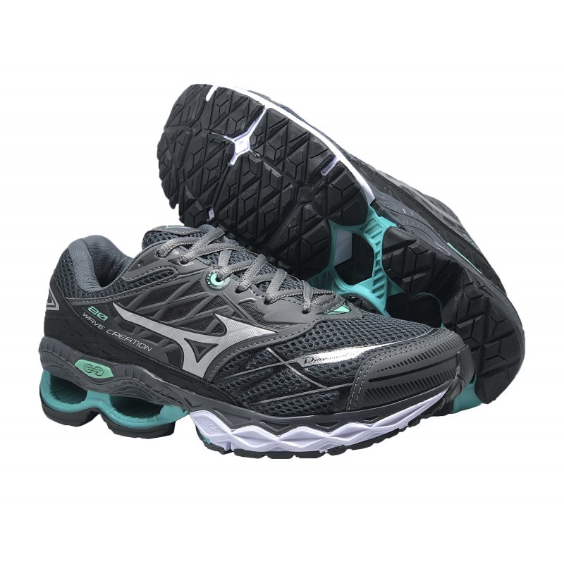 Tênis Masculino Mizuno Wave Creation 20 Academia Esportivo Branco/Promoção