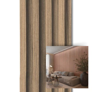 10 Barras Painel Ripado 90 cm Altura Revestimento Chamonix