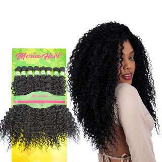 Cabelo 100% organico - Cacheado - Super Star - Merica Hair - Gloss - 300grs/1pct