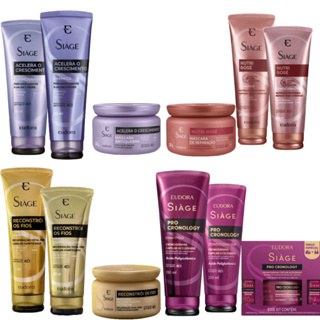 Siáge Eudora Shampoo 250ml + Condicionador 200ml + Máscara 250g
