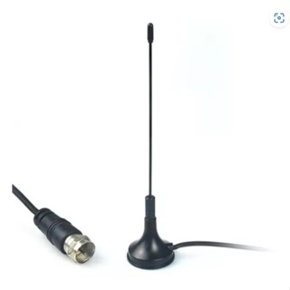 Antena Interna Mini Base Imã Cabo De 1.5m An-s10 Exbom