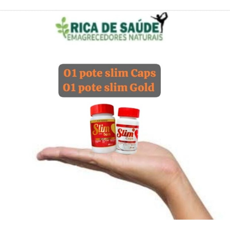 Slim Caps Gold Inibidor Super Potente Campeão em Resultados