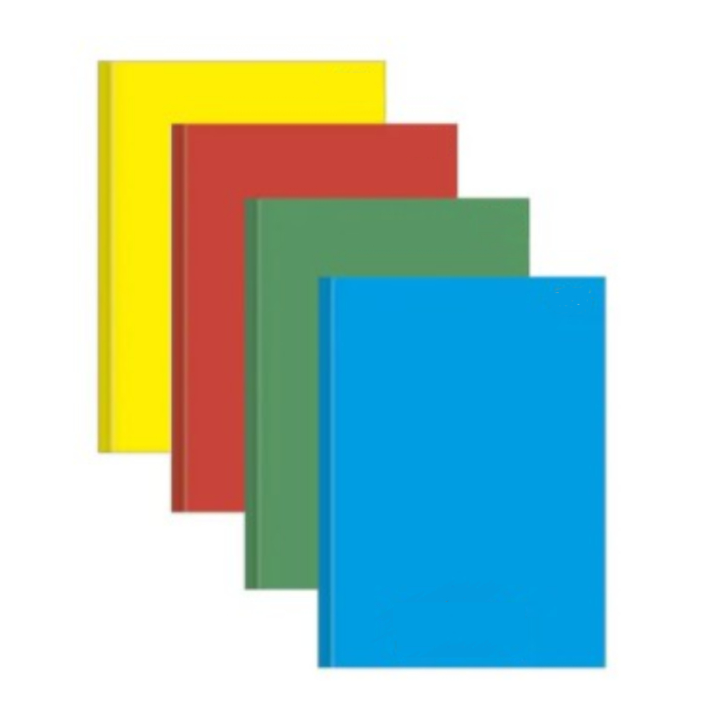 Caderno Capa Brochura Dura Com 96 Folhas Colorido Tamanho 140mm x 202mm