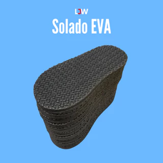 Kit Solado Eva 5 Pares para Pantufa/Chinelo de Quarto - LOJWEB