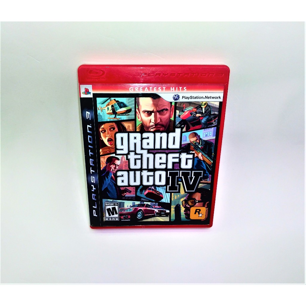 Jogo GTA Grand Theft Auto IV PS3
