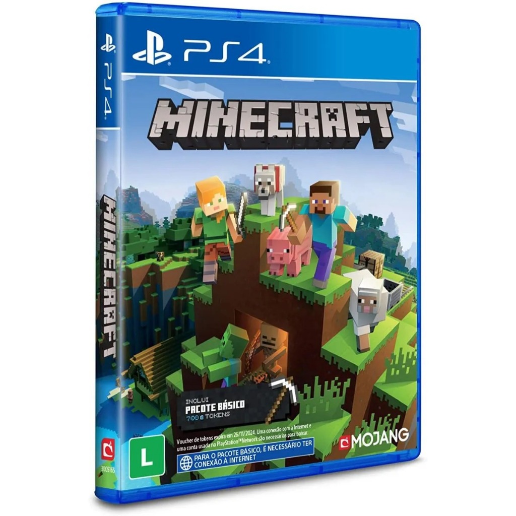 Playstation PS4 Minecraft Dungeons Ultimate Colorido