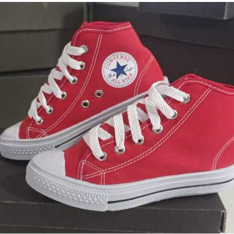 Tênis Converse CT All Star Infantil Hi Vermelho