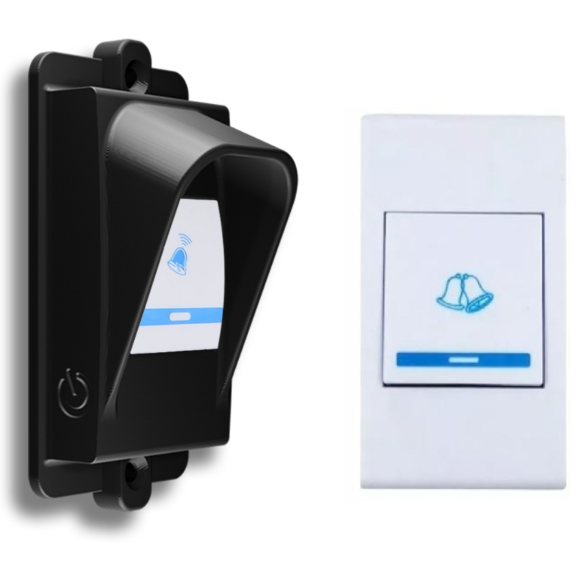 Protetor de Campainha Antifurto e Chuva Compatível Marcas: Lukton, IT Blue, BXL-802, Ipega KP-CA321.