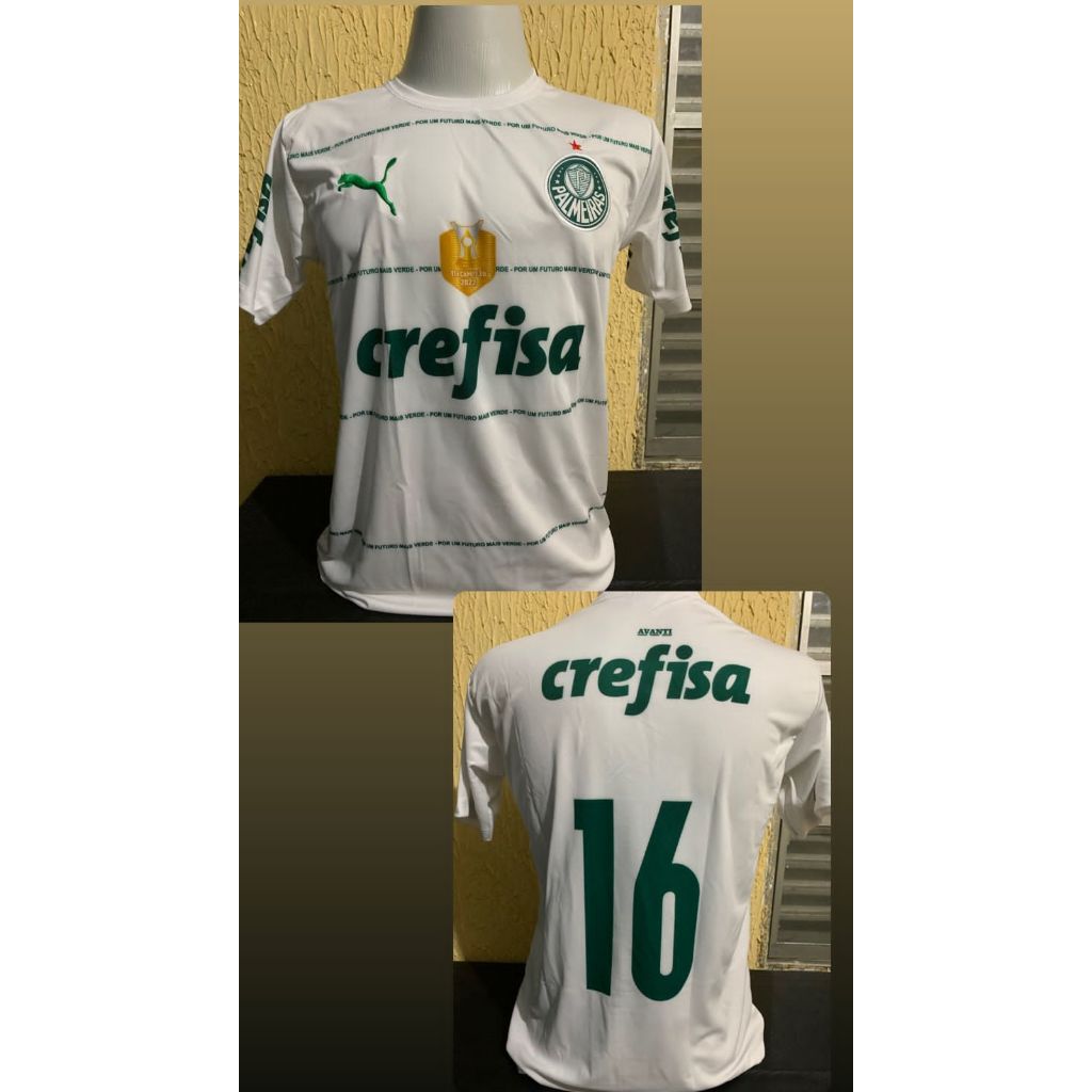 Camisas , Camisetas Esportivas Palmeiras Branca 2022 , Camisa Estampada Palmeiras Branca !!