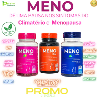 MENO trio: dia+noite+flex - Tratamento 1 mês