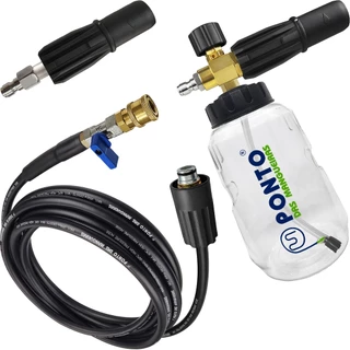 Snow Foam Bico Curto Registro Engate Rápido Mangueira Nylon Electrolux Wap Mini Antiga Lavadora de Alta Pressão Lava Jato Canhão de Espuma