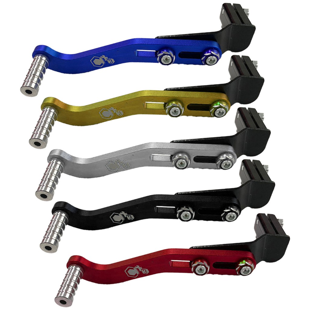 Pedal Cambio Passador Marcha Universal Alumínio Esportivo Cores