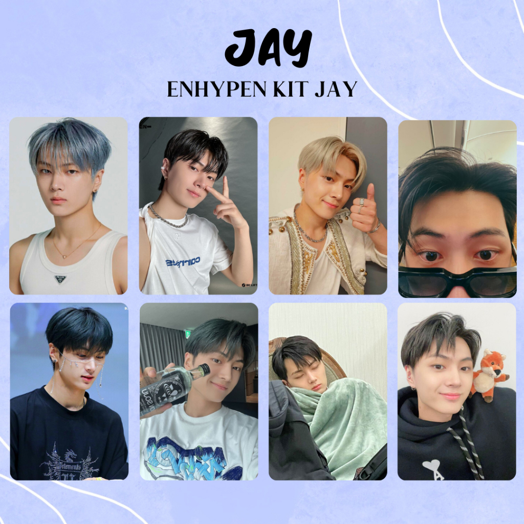 Photocards (JAY ENHYPEN FRENTE E VERSO) | Shopee Brasil
