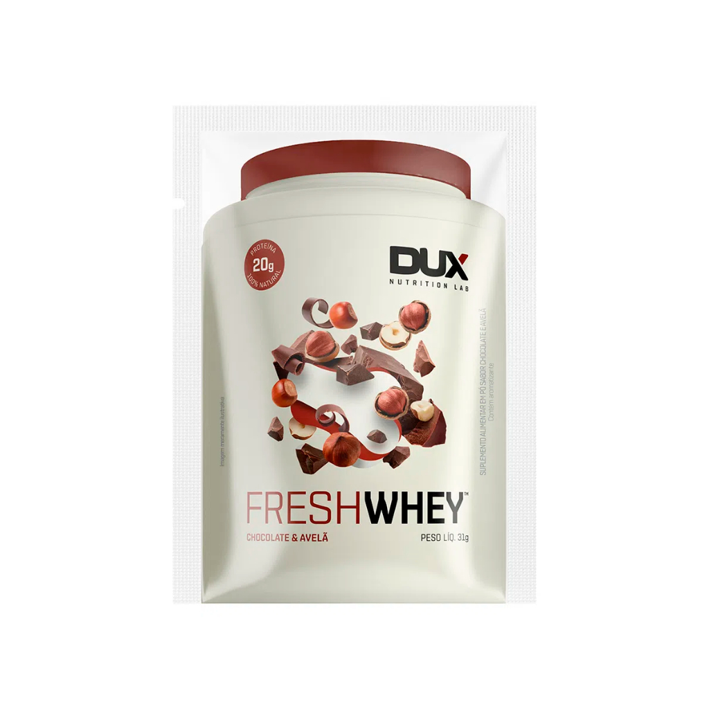 Fresh Whey Sachê Unitário Dux - Vários sabores - Whey Protein 3W ...