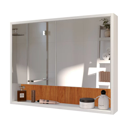 Armário Banheiro Com Espelho