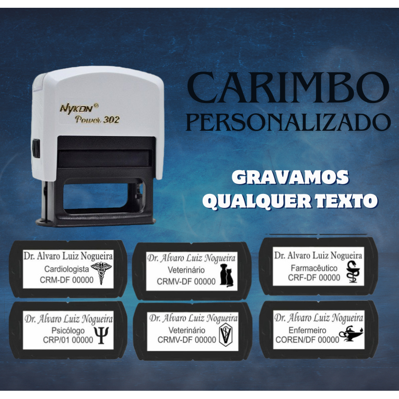 Carimbo personalizado - Carimbo - Magazine Luiza