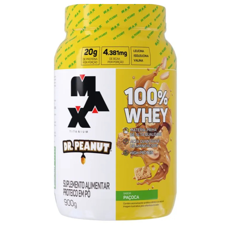 100% WHEY MAX TITANIUM x DR.PEANUT - Monster Nutritions