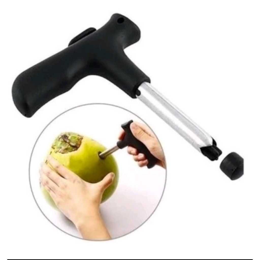 Furador Abridor Coco Verde Manual Prático.