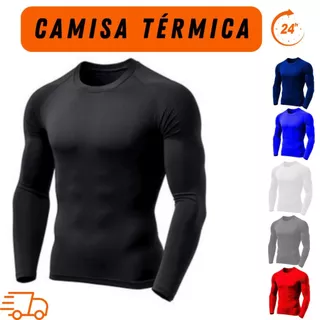 Camisa Térmica Unissexx Segunda Pele proteção Uv50+ proteção contra raio solares/ envio imediato