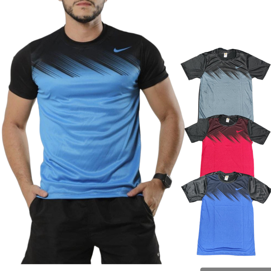Kit 10 ou 5 Camisas Masculinas Esportivas Atacado | Shopee Brasil