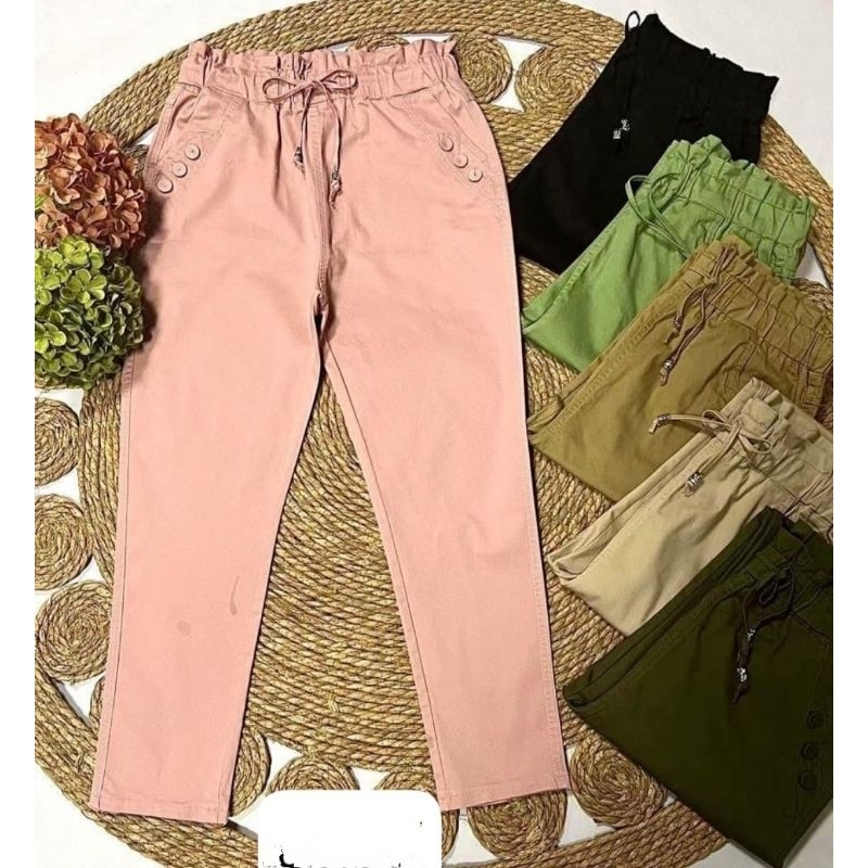 calça de sarja com elastano e detalhes veste 38 ao 50 (24)
