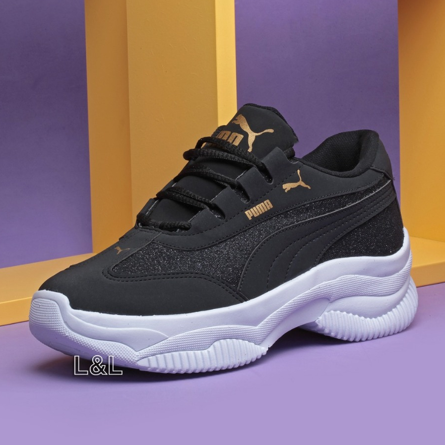 Tênis Blogueiras Puma Plataforma Feminino Confortável e Resistente Envio Imediato