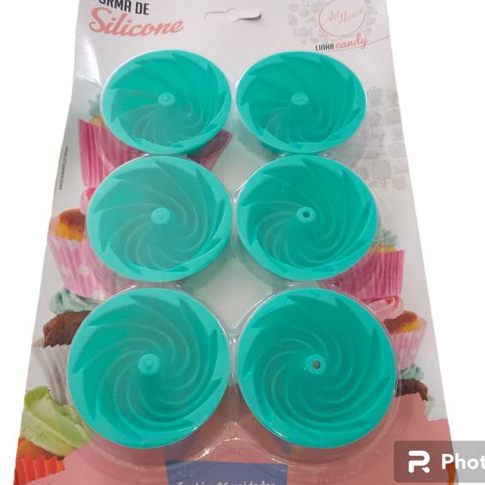 Forma de Silicone Para Doces Torta Pudim Bolo Cozinha Princesa Azul Kit 3  Unidades em Promoção na Americanas