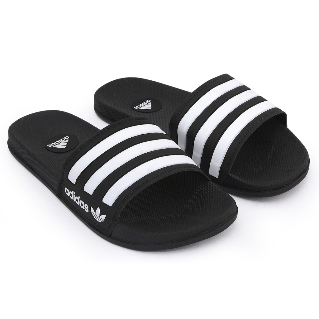 Chinelo listrado sale adidas