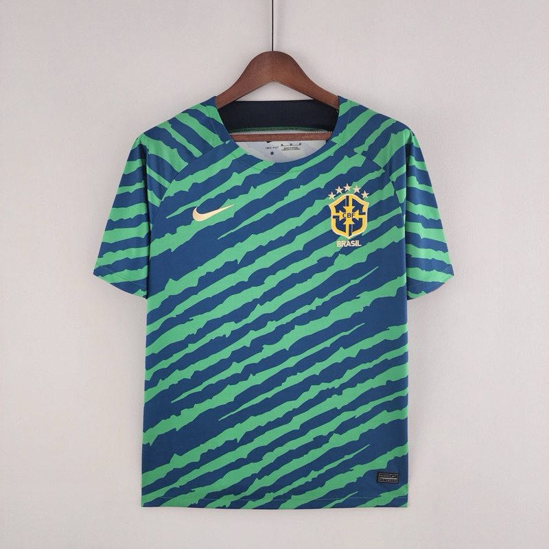 Camiseta Da Bandeira Do Brasil Verde (turismo)