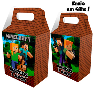 Minecraft - Kit digital gratuito - Inspire sua Festa ®  Coisas do minecraft,  Convite de aniversario minecraft, Kit festa minecraft