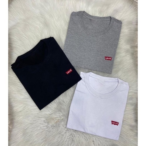 Camiseta LEVIS Logo Pequeno Feminina - Oferta Relâmpago