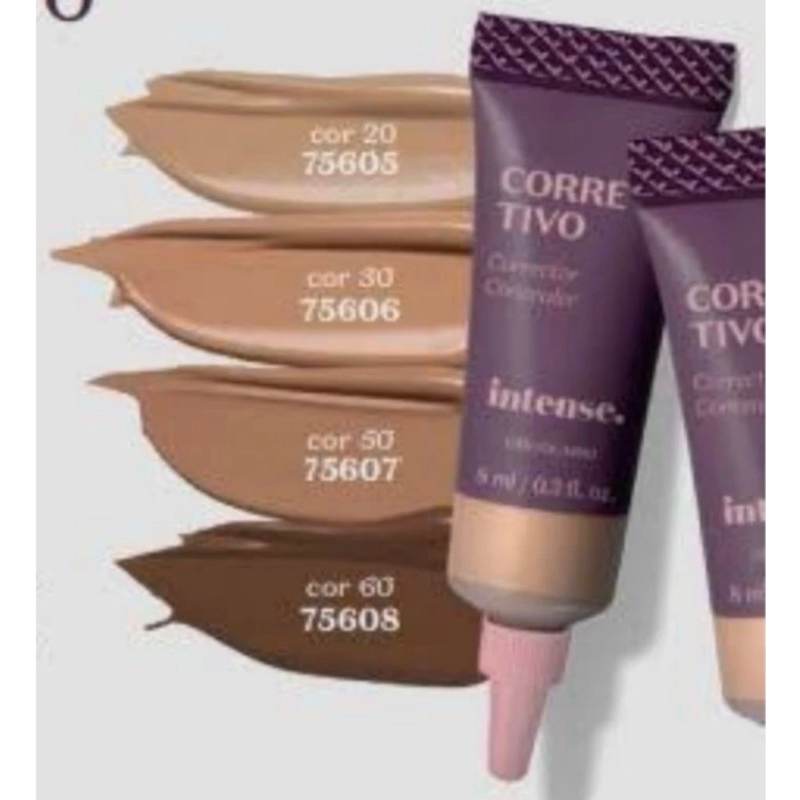 Corretivo Líquido o Boticário Intense 8ml | Shopee Brasil