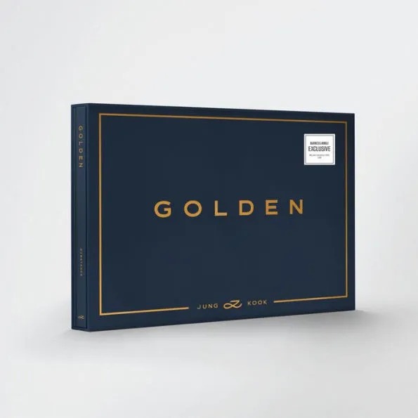Jung Kook GOLDEN álbum versão Barnes & Noble Jungkook BTS | Shopee