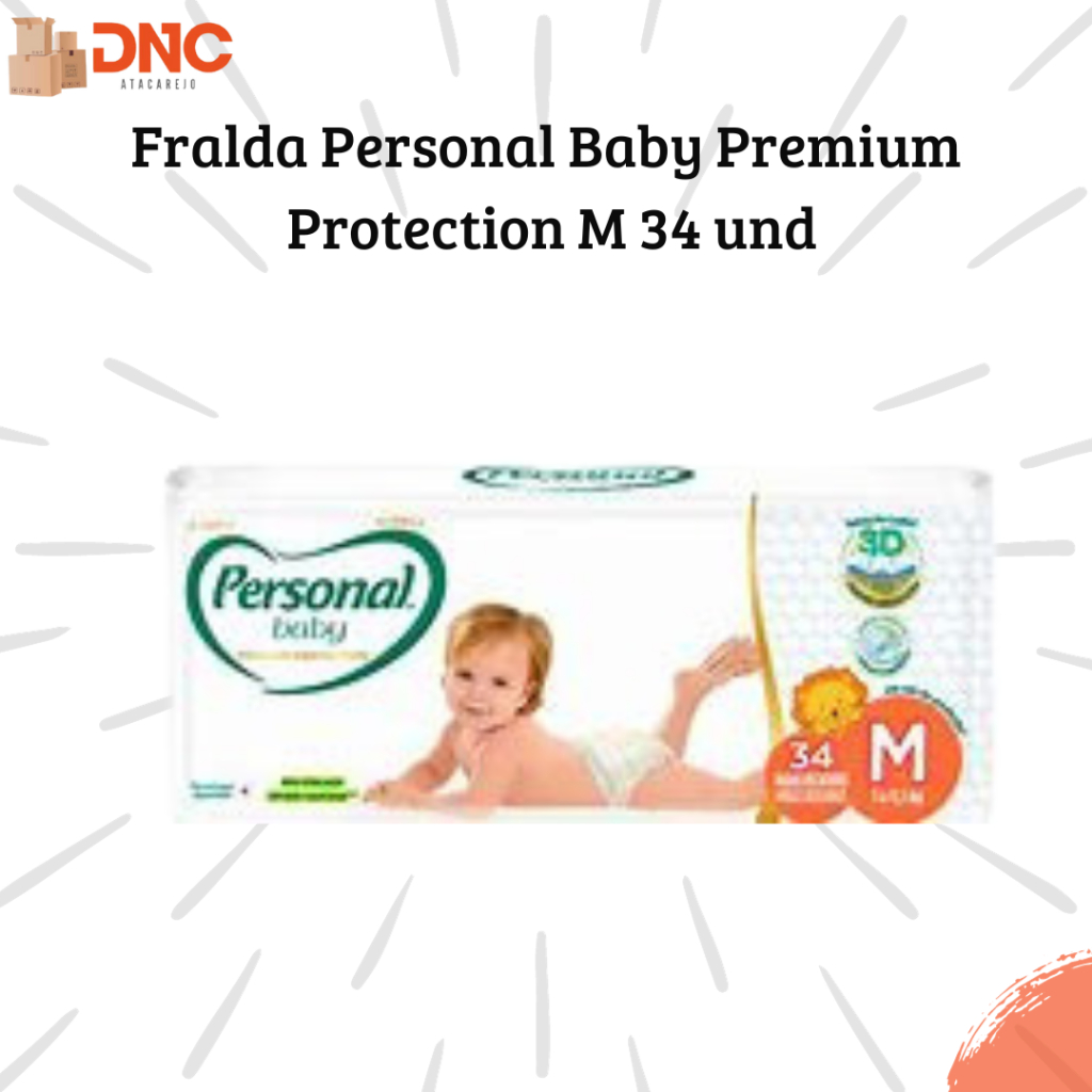 Fralda Personal Premium Mega - 1 Pacote