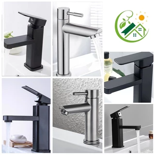 Torneira Inox Sus304 Bacia Do Banheiro Único Água Fria Torneira Reta