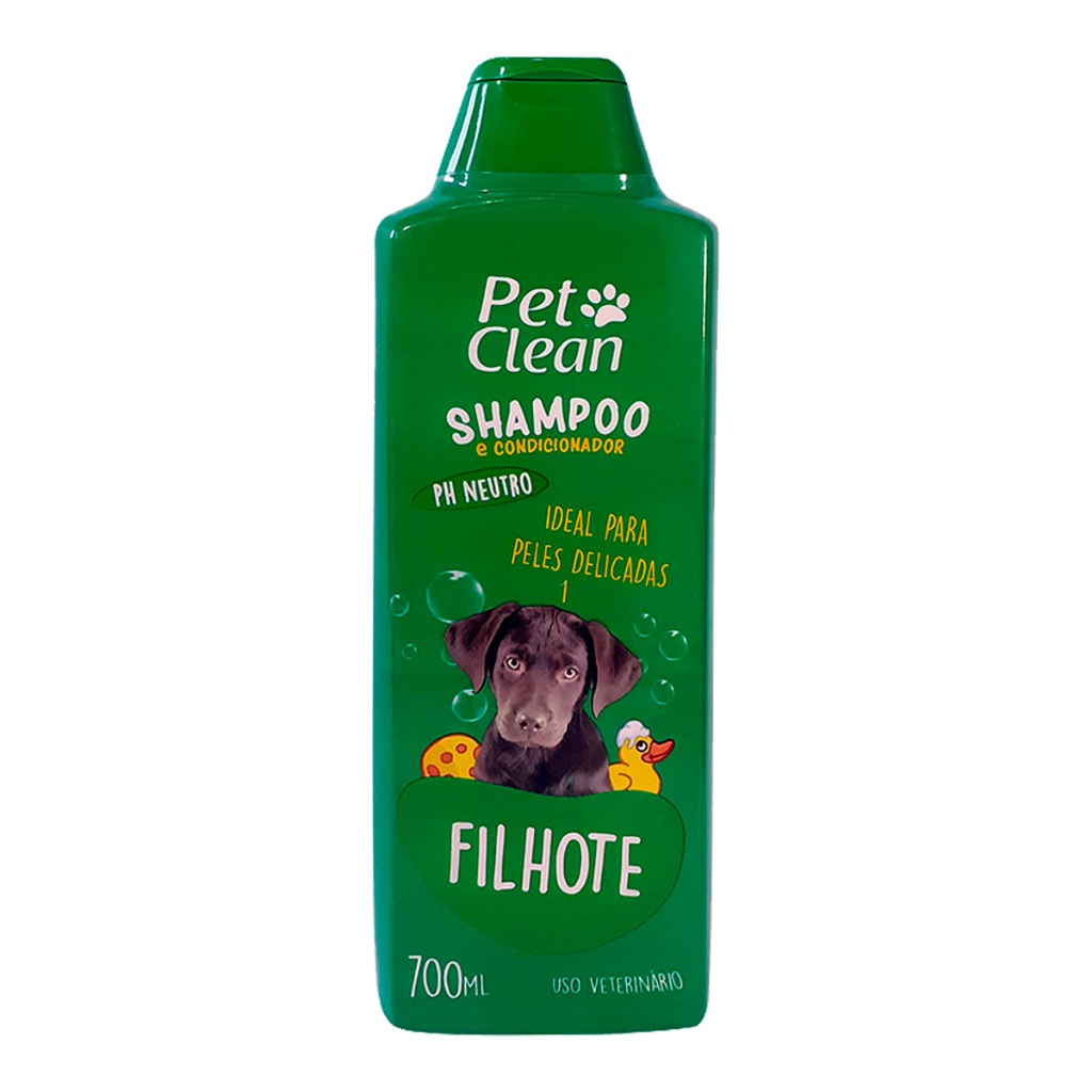Shampoo e Condicionador para Filhotes 700ml - Pet Clean