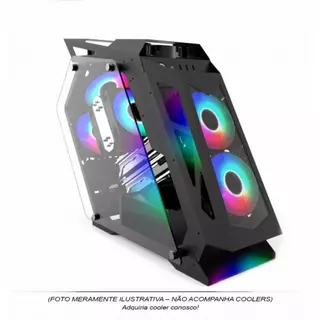 Gabinete Gamer PIXXO LKS06S Micro Atx Vidro Robozao