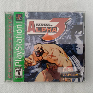 Street Fighter Alpha 3 Completo Original PS1