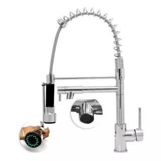 Torneira Gourmet Bancada Misturador Monocomando Cromado 50cm