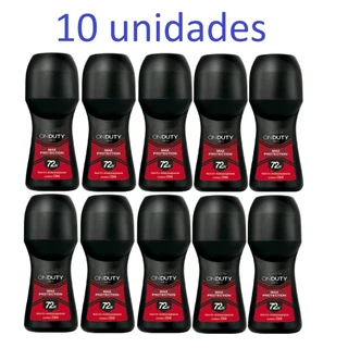 Kit 10 Unidades Desodorante Antitranspirante Roll-On Avon Masculino e Feminino - 50 ml