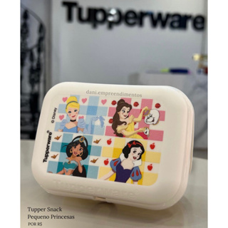 Tupperware Tupper Snack Grande Princesas - Mãe, Casei e Agora